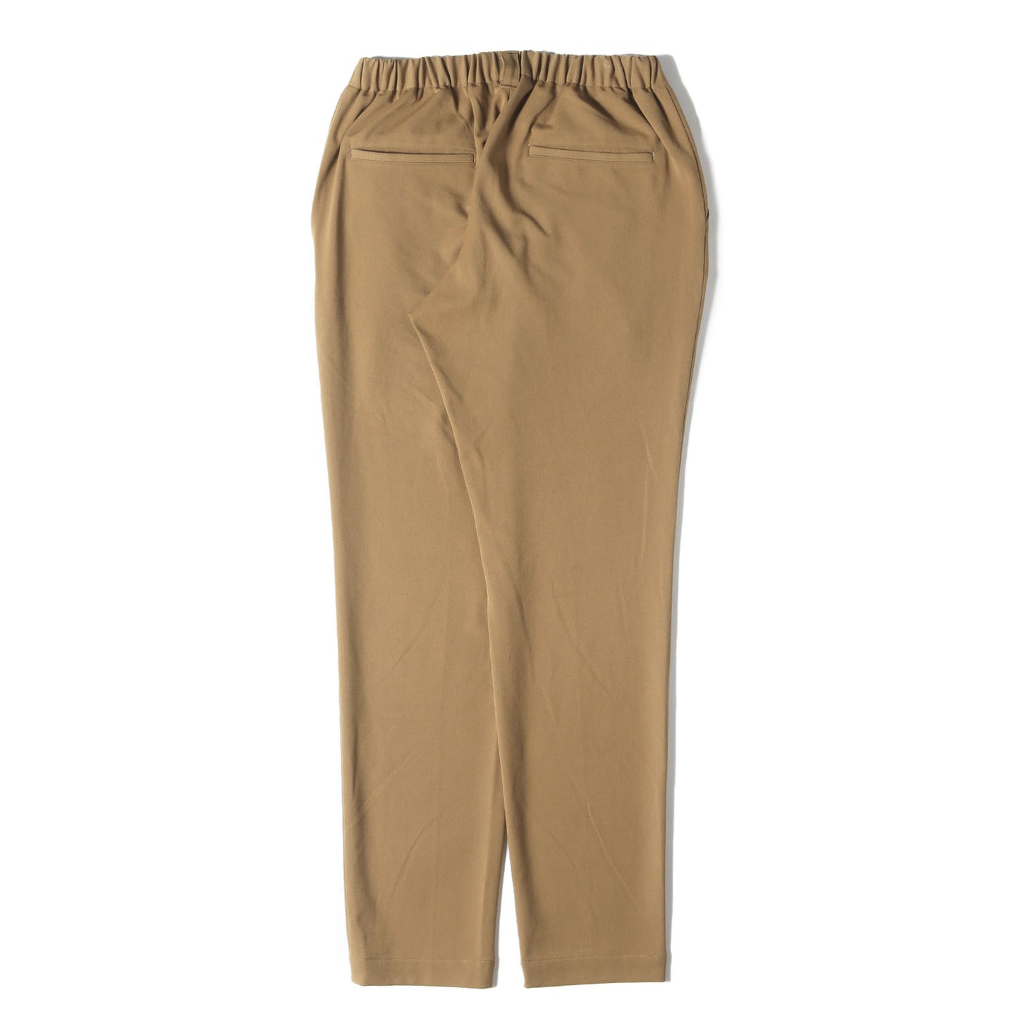 ストレッチ 2タック テーパード イージー スラックスパンツ