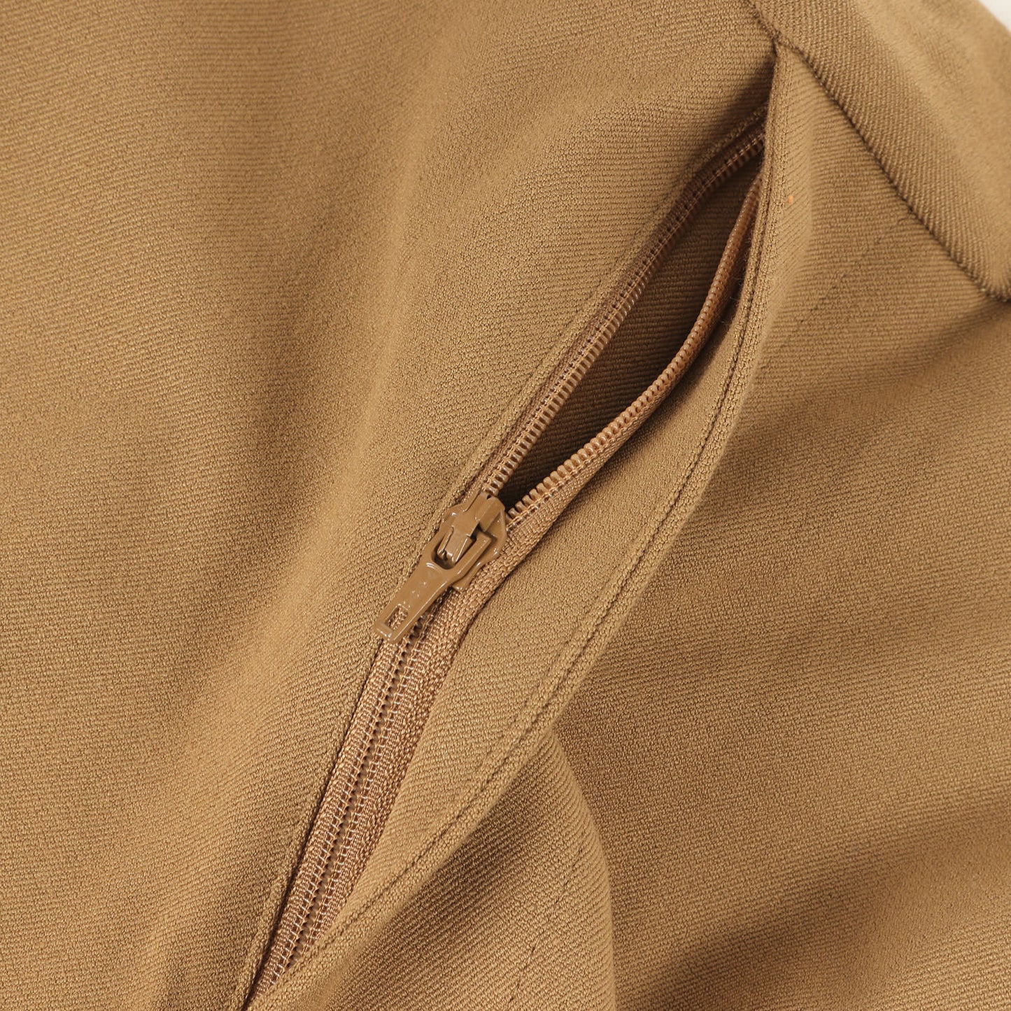 ストレッチ 2タック テーパード イージー スラックスパンツ