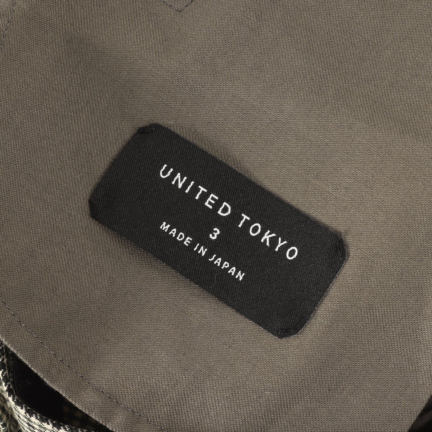 千鳥格子 ウール 1タック イージー スラックスパンツ