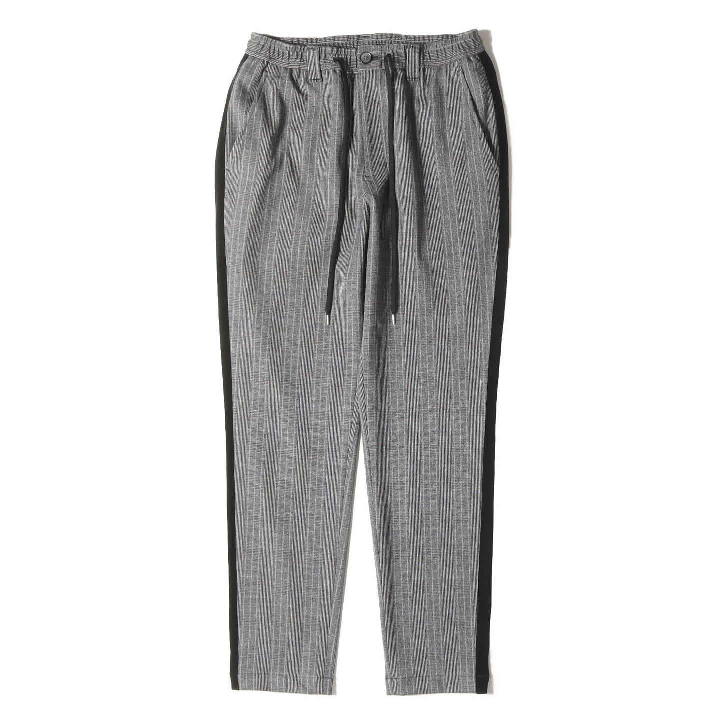 ベルベットライン グレンチェック ストレッチ イージーパンツ