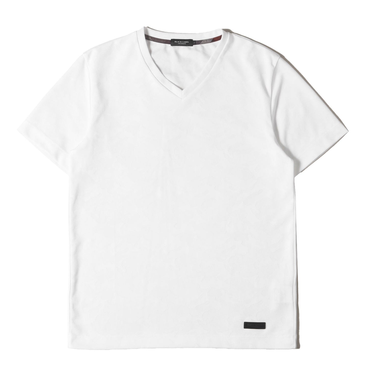 ジャガードカモ Vネック Tシャツ