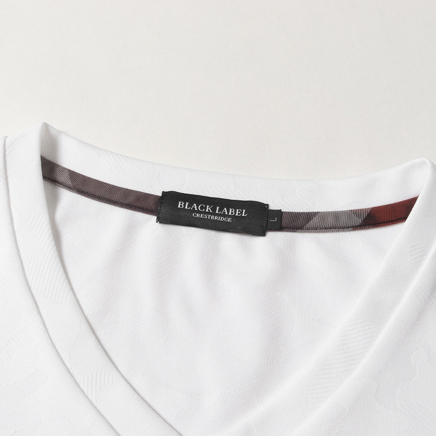 ジャガードカモ Vネック Tシャツ