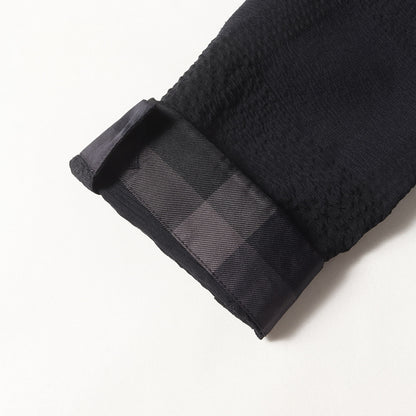 シアサッカーチェック 2つボタン サマー テーラードジャケット