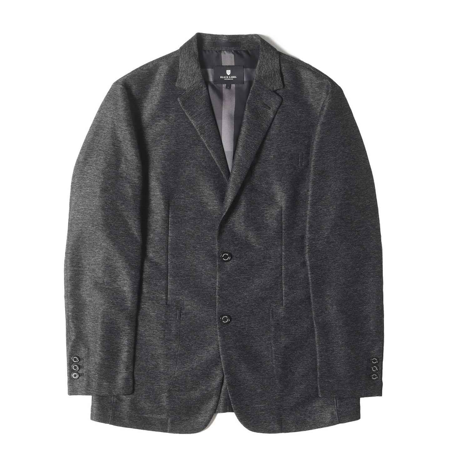 鹿の子メッシュ 2つボタン サマー テーラードジャケット