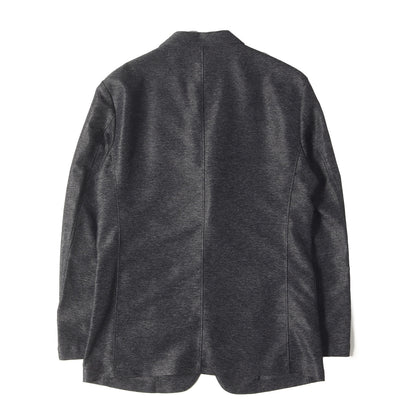 鹿の子メッシュ 2つボタン サマー テーラードジャケット