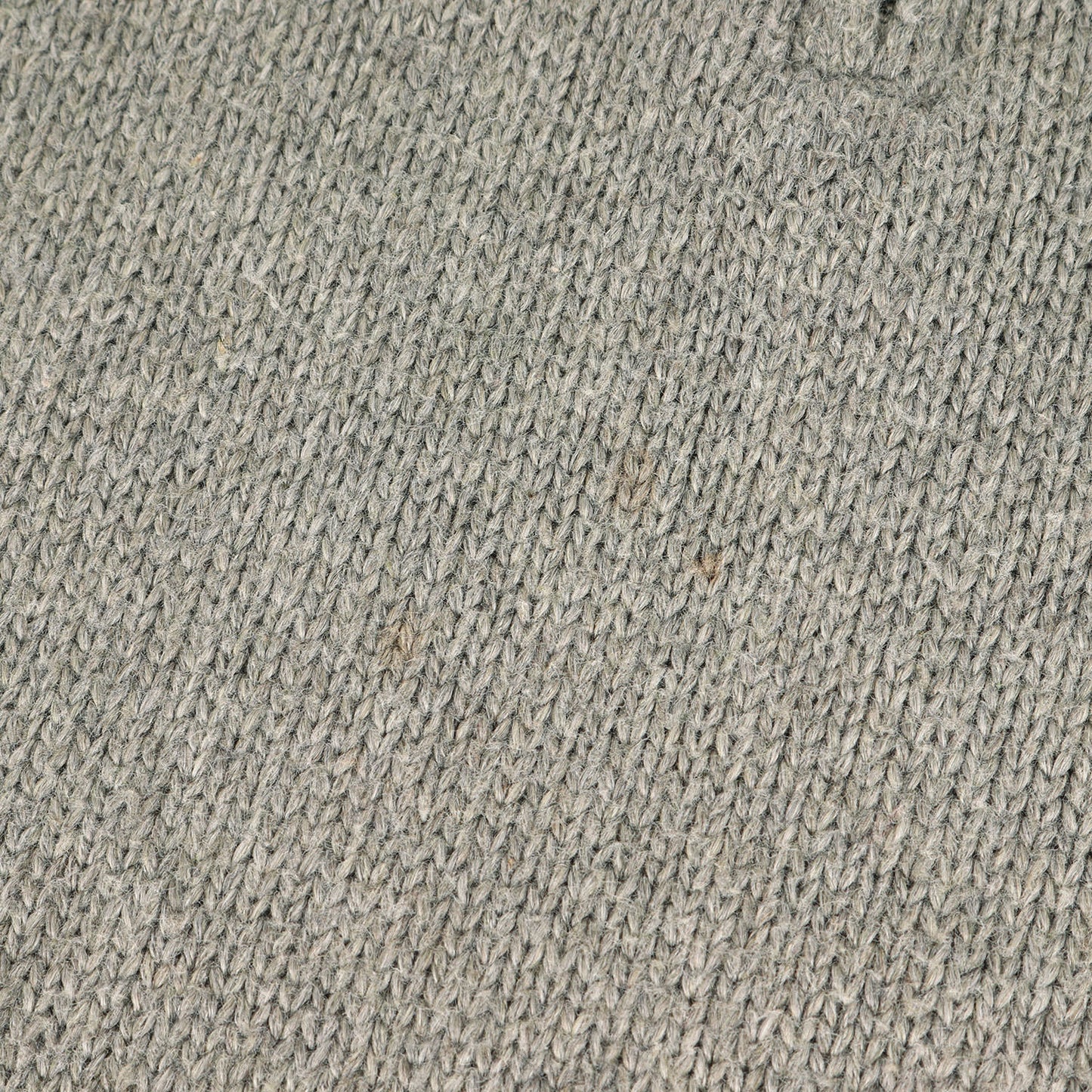 [現行モデル] ポニー刺繍 ハーフジップ リブ コットンニット