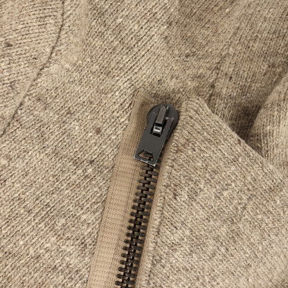 ニット ダブルライダースジャケット