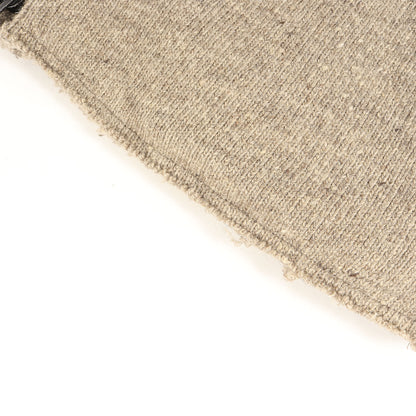 ニット ダブルライダースジャケット