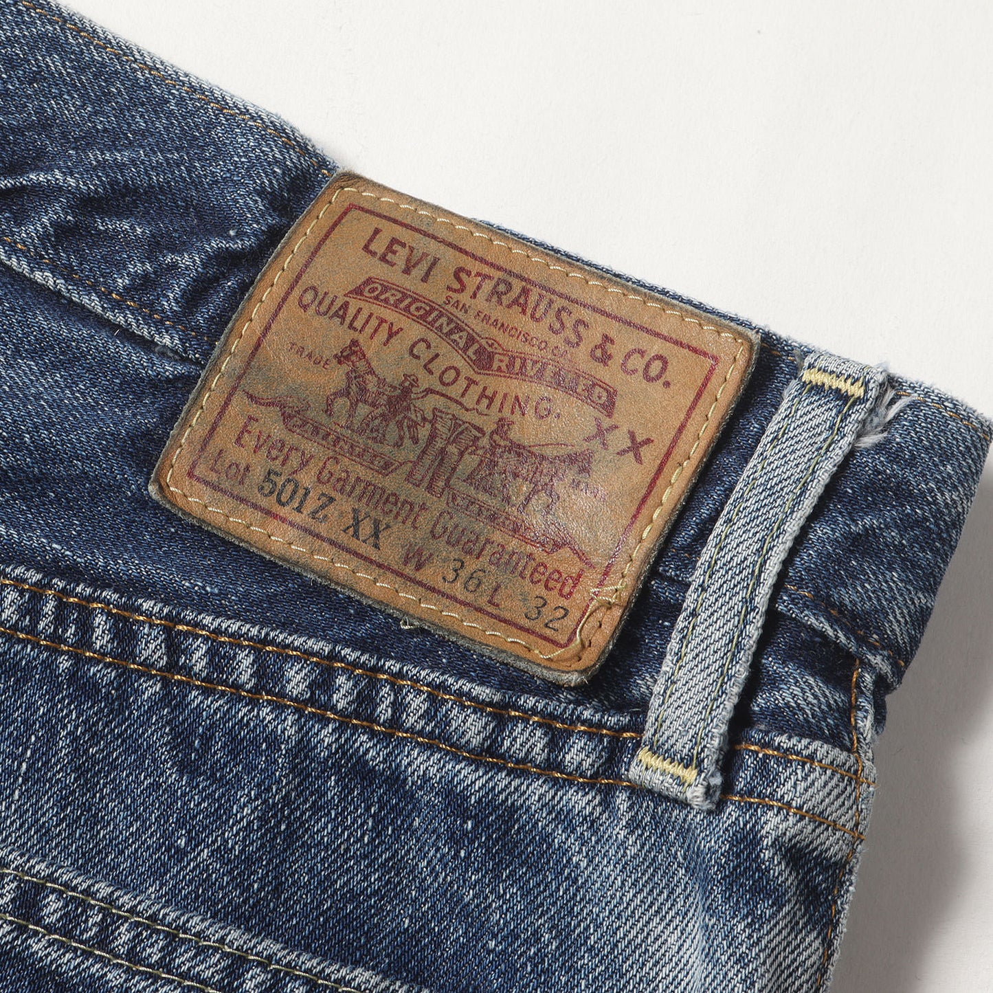 1954年復刻 501ZXX ヴィンテージ加工 デニムパンツ(50154-0072)