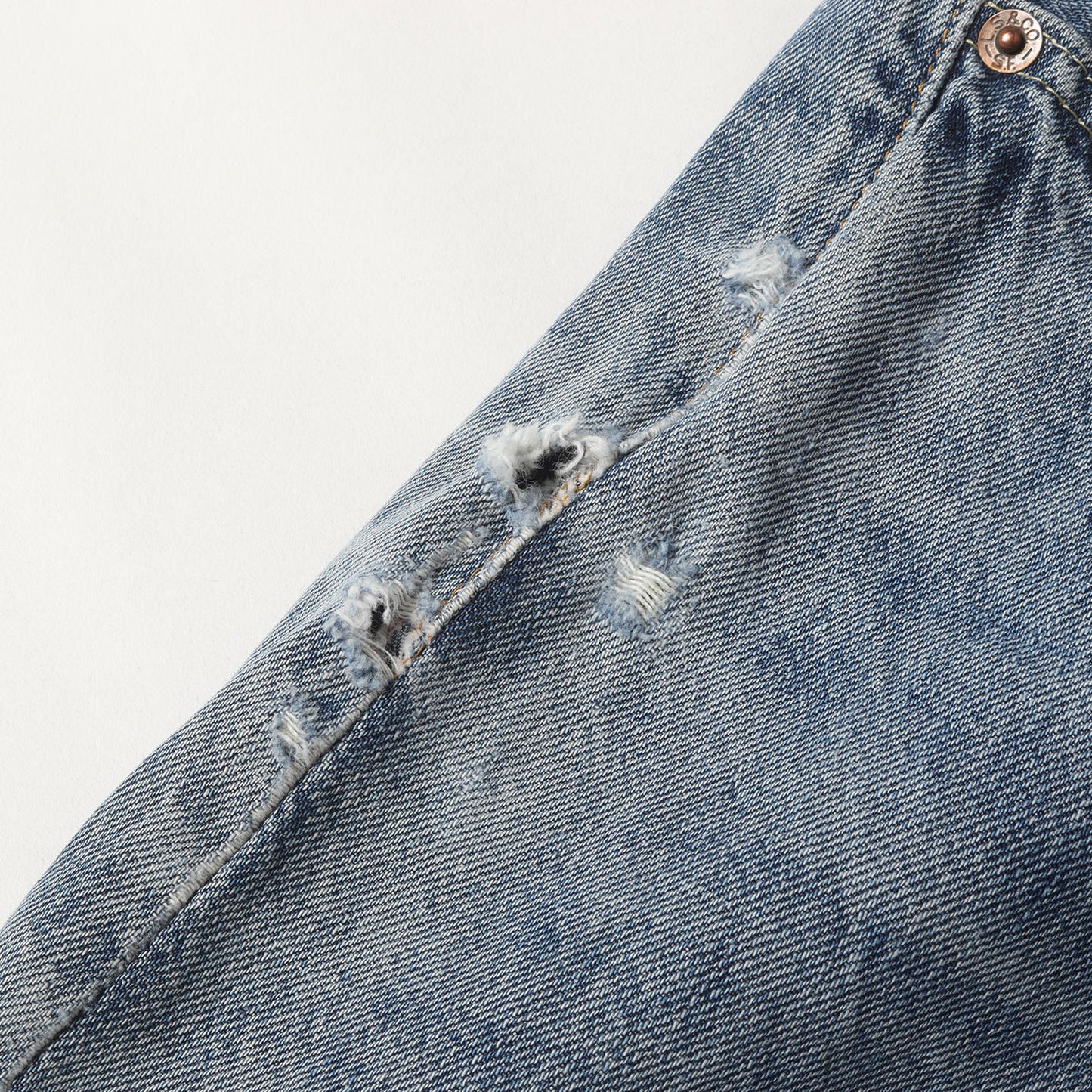 1954年復刻 501ZXX ヴィンテージ加工 デニムパンツ(50154-0072)