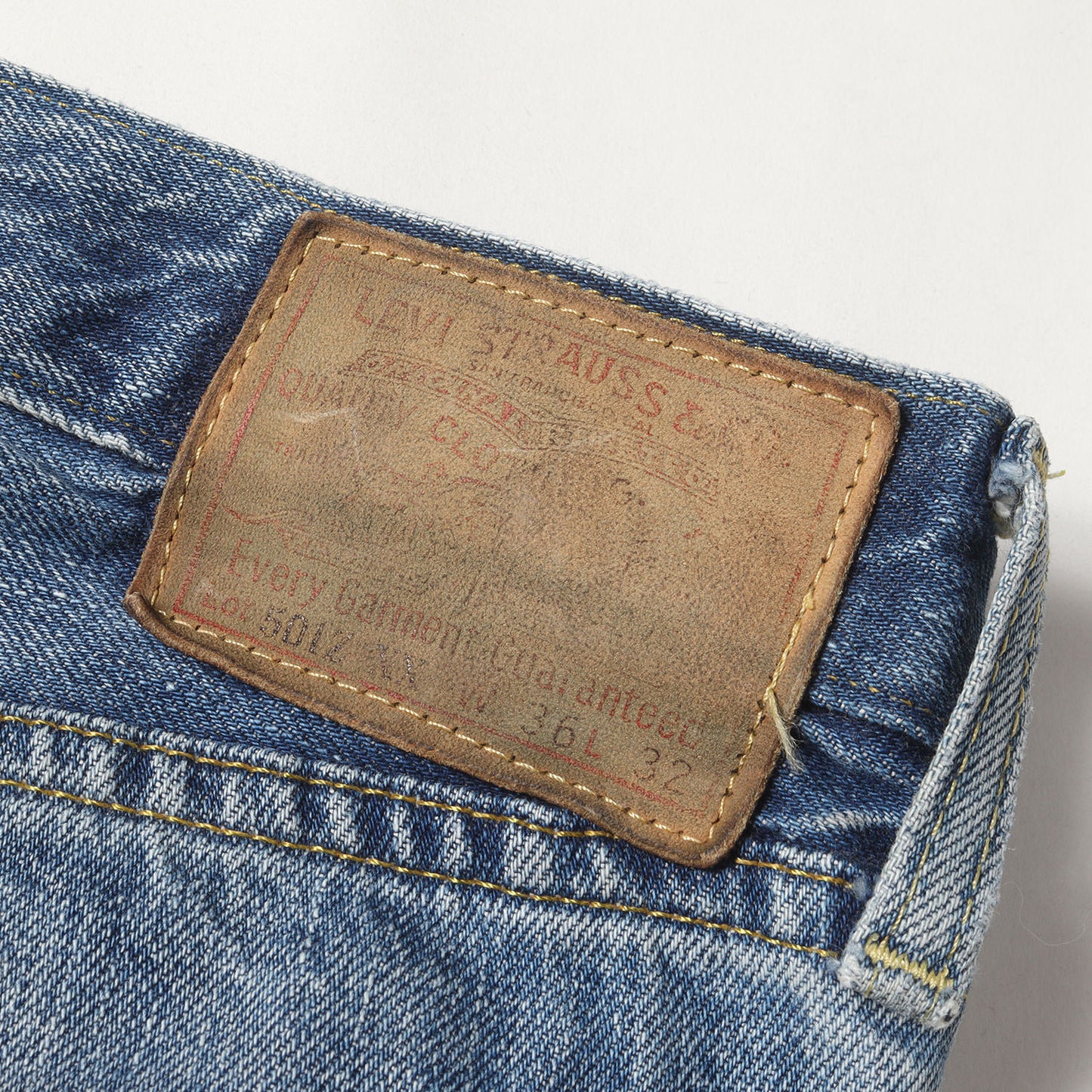 1954年復刻 501ZXX ヴィンテージ加工 デニムパンツ(50154-0070)