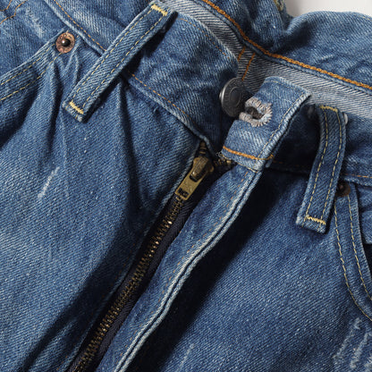 1954年復刻 501ZXX ヴィンテージ加工 デニムパンツ(50154-0075)