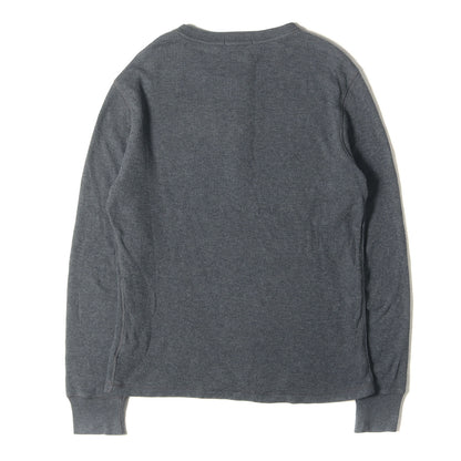 [現行モデル] ヘンリーネック サーマル ロングスリーブ Tシャツ