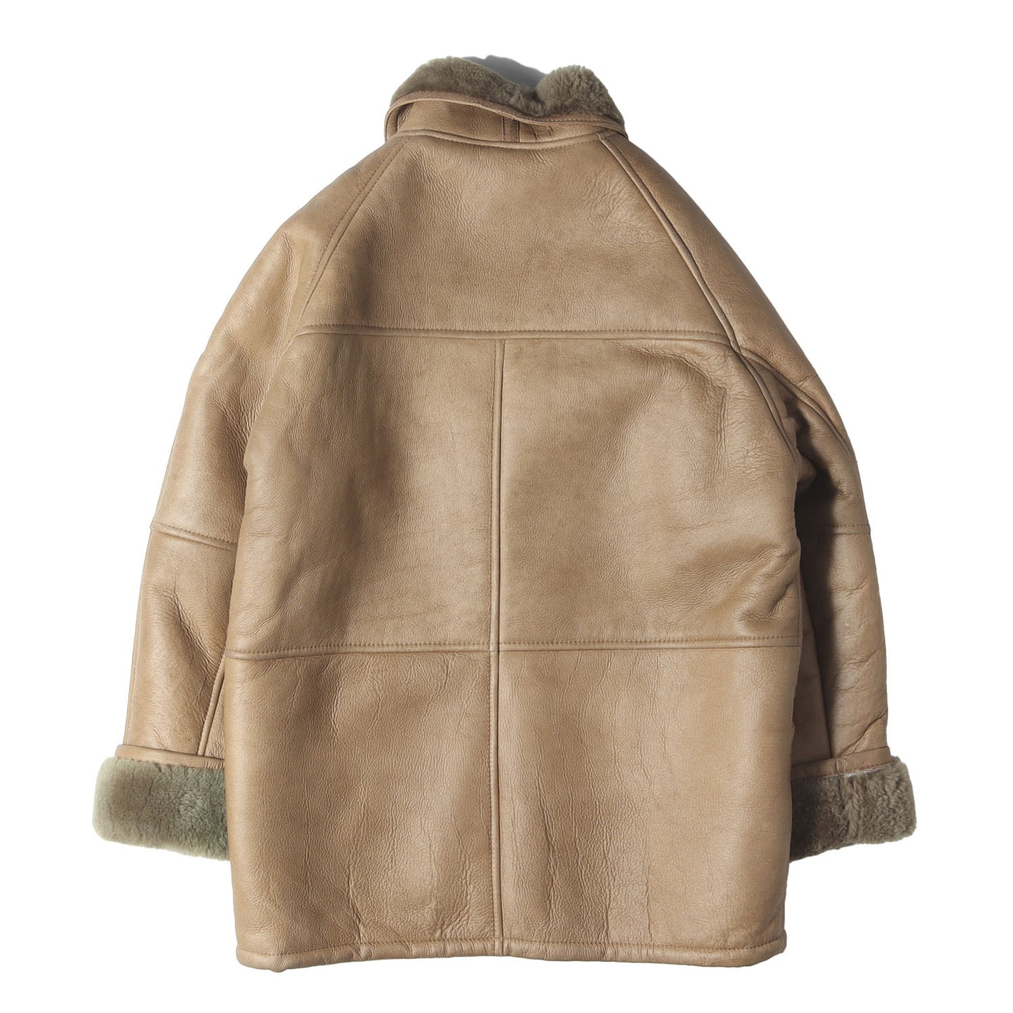 90s シープムートン ショールカラーコート BAXTON(バクストン)