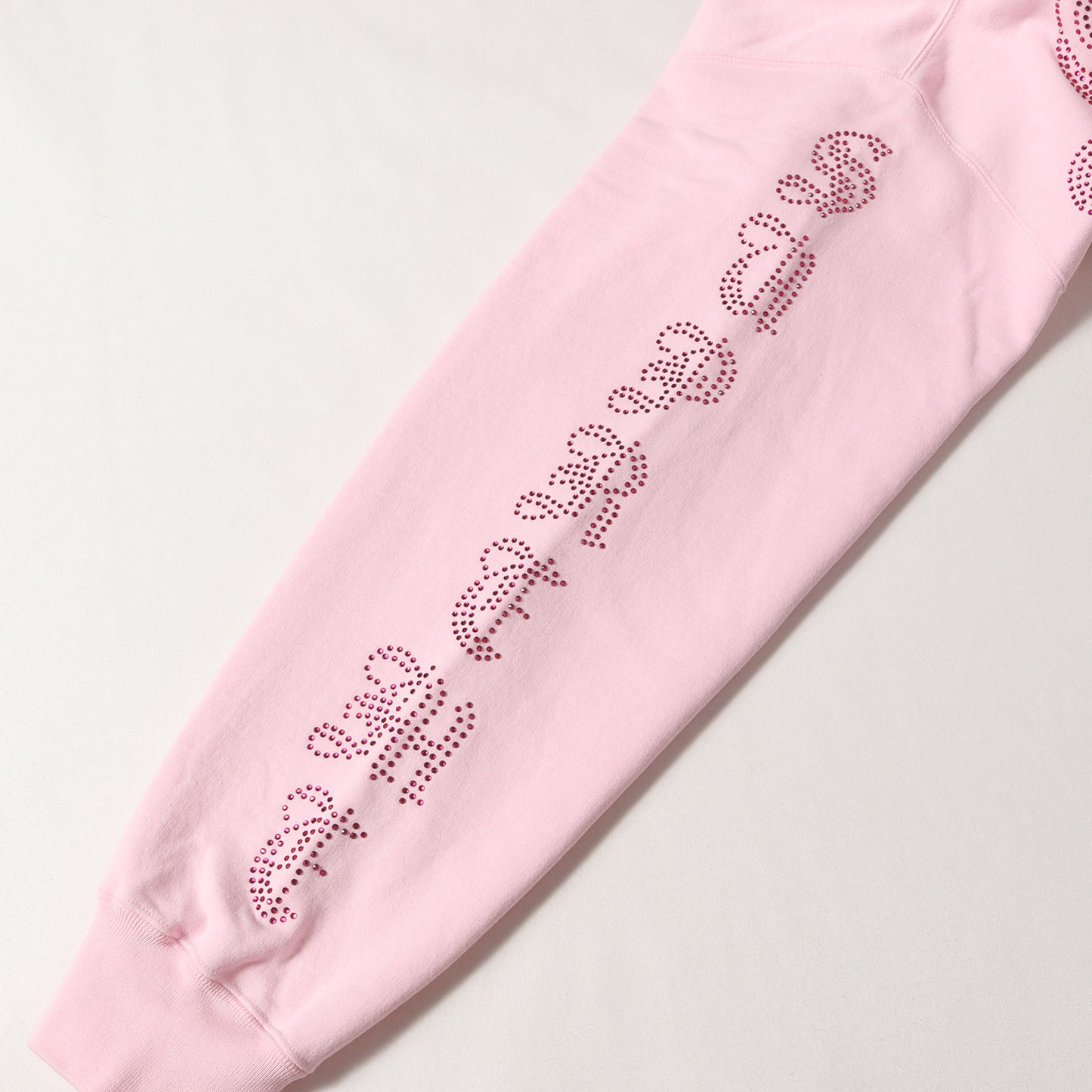 22SS ラインストーン デザイン ジップ スウェットパーカー(Rhinestone Zip Up Hooded Sweatshirt)