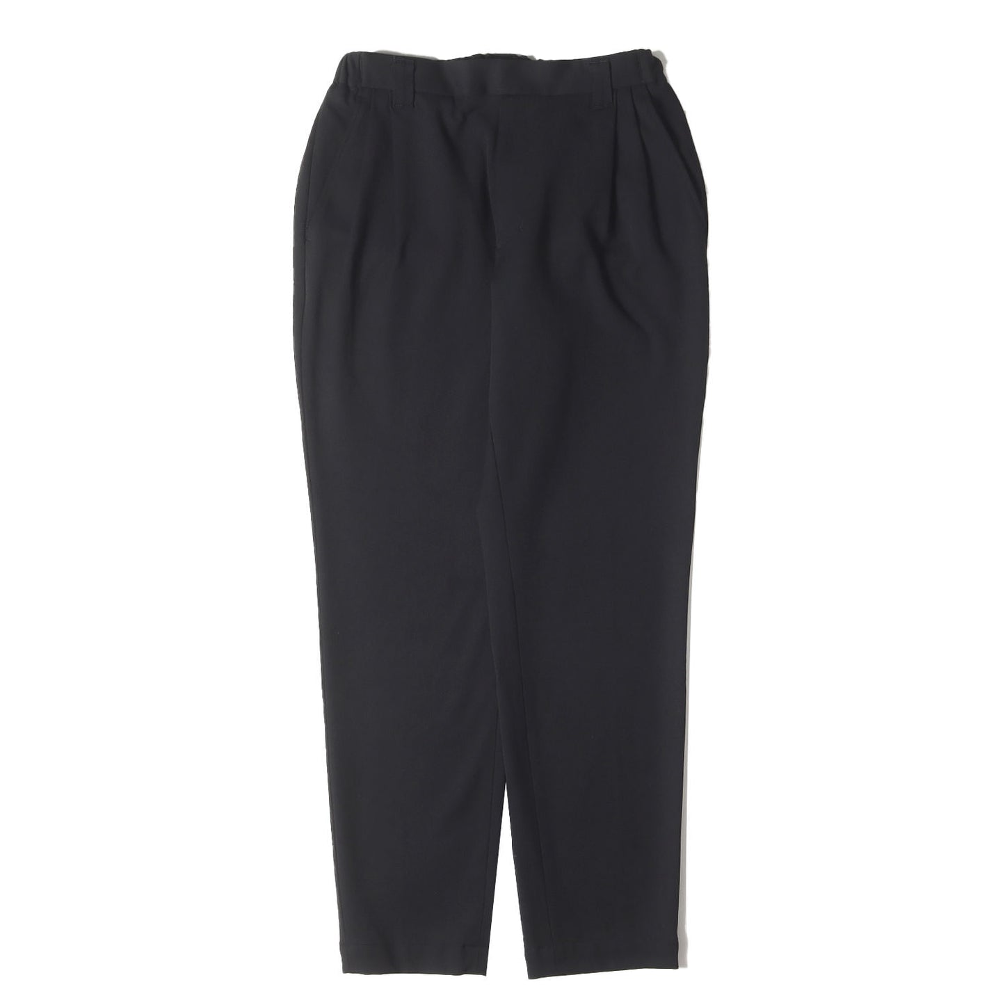 ストレッチ スリムテーパード イージー スラックスパンツ