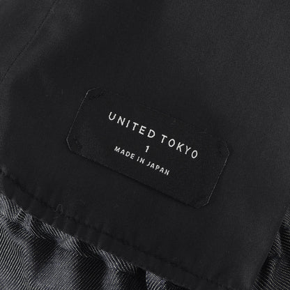 ストレッチ ワイドテーパード イージー デニムパンツ