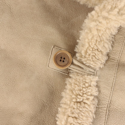 [希少モデル] 24AW シープムートン シアリング コート