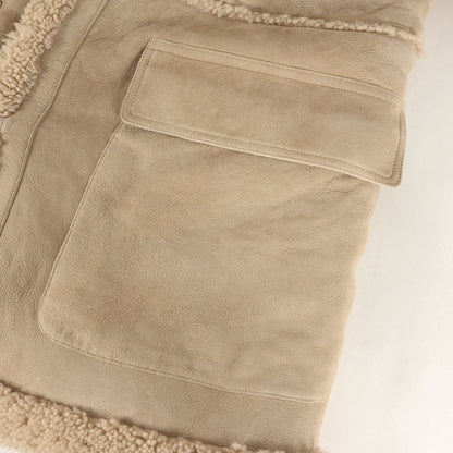 [希少モデル] 24AW シープムートン シアリング コート