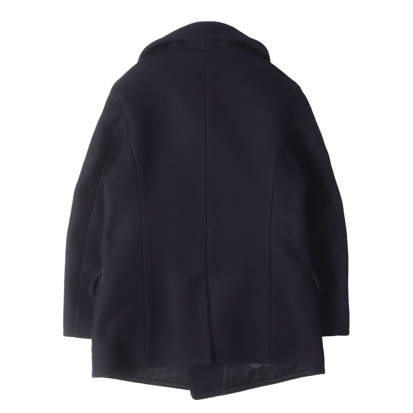 BEAMS(fennica)別注 U.S.NAVY 13STARSボタン メルトンウール Pコート