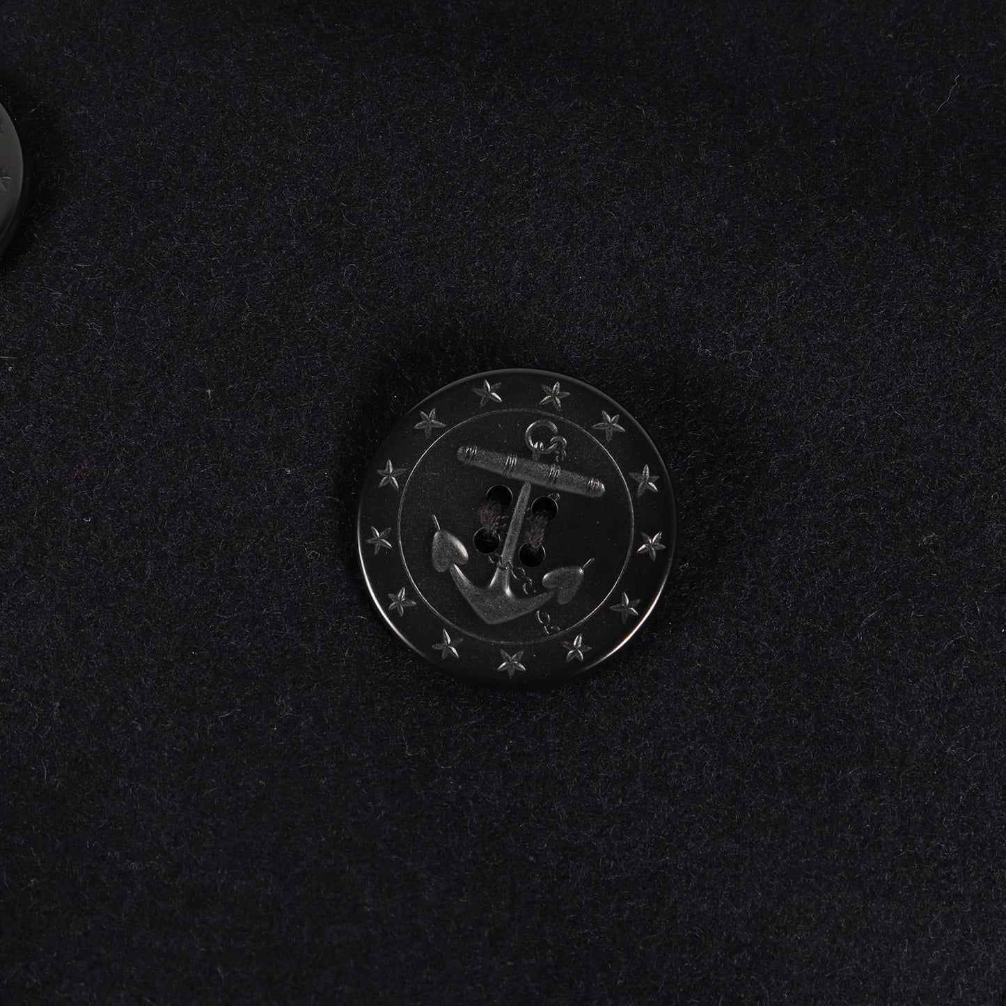 BEAMS(fennica)別注 U.S.NAVY 13STARSボタン メルトンウール Pコート
