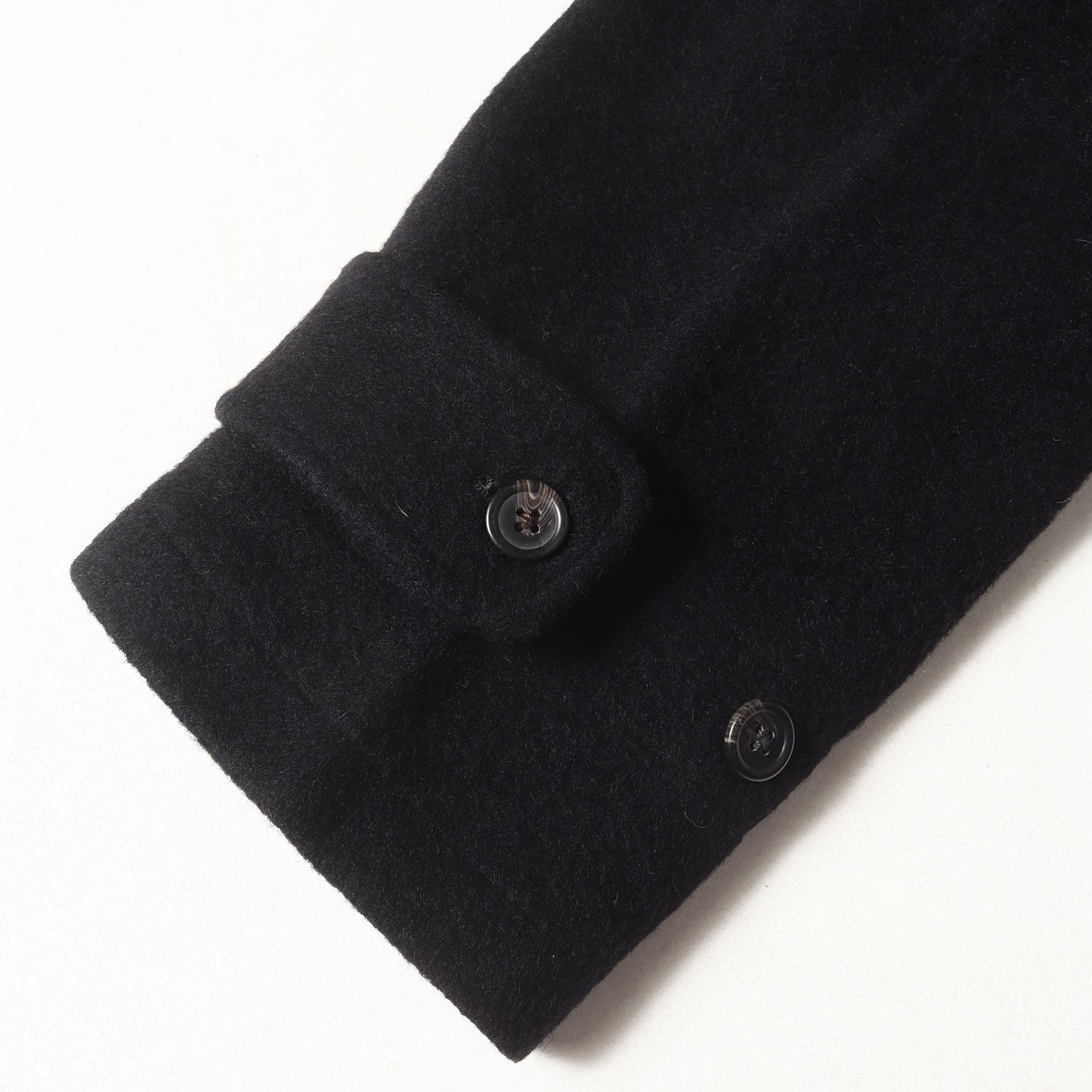 三角タグ 日本製] 90s メルトンウール ロング ダッフルコート