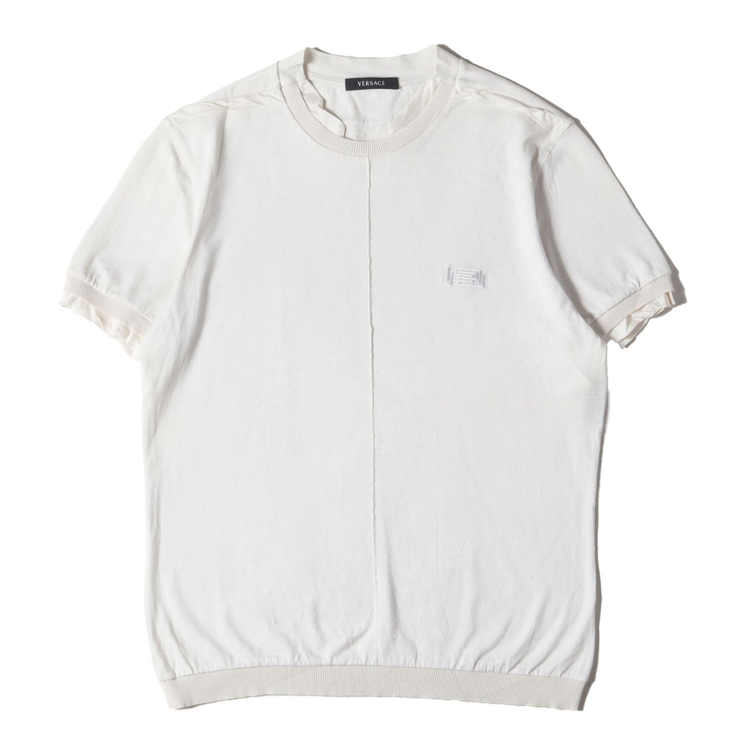 シルク デザイン センターシーム Tシャツ