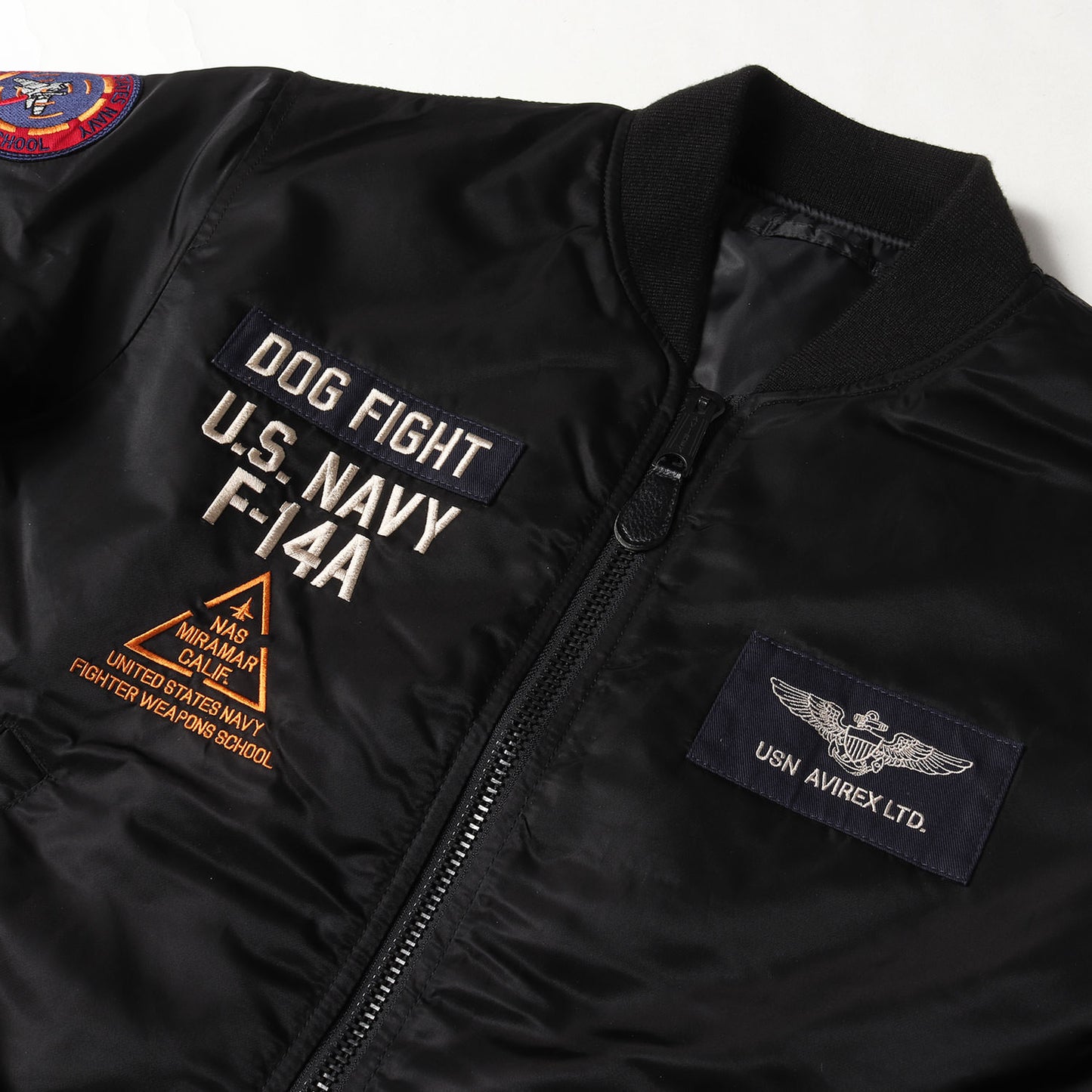 トップガン F-14A トムキャット MA-1 フライトジャケット