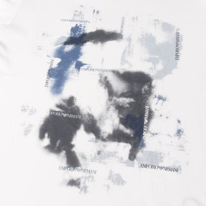 グラフィックプリント クルーネック Tシャツ