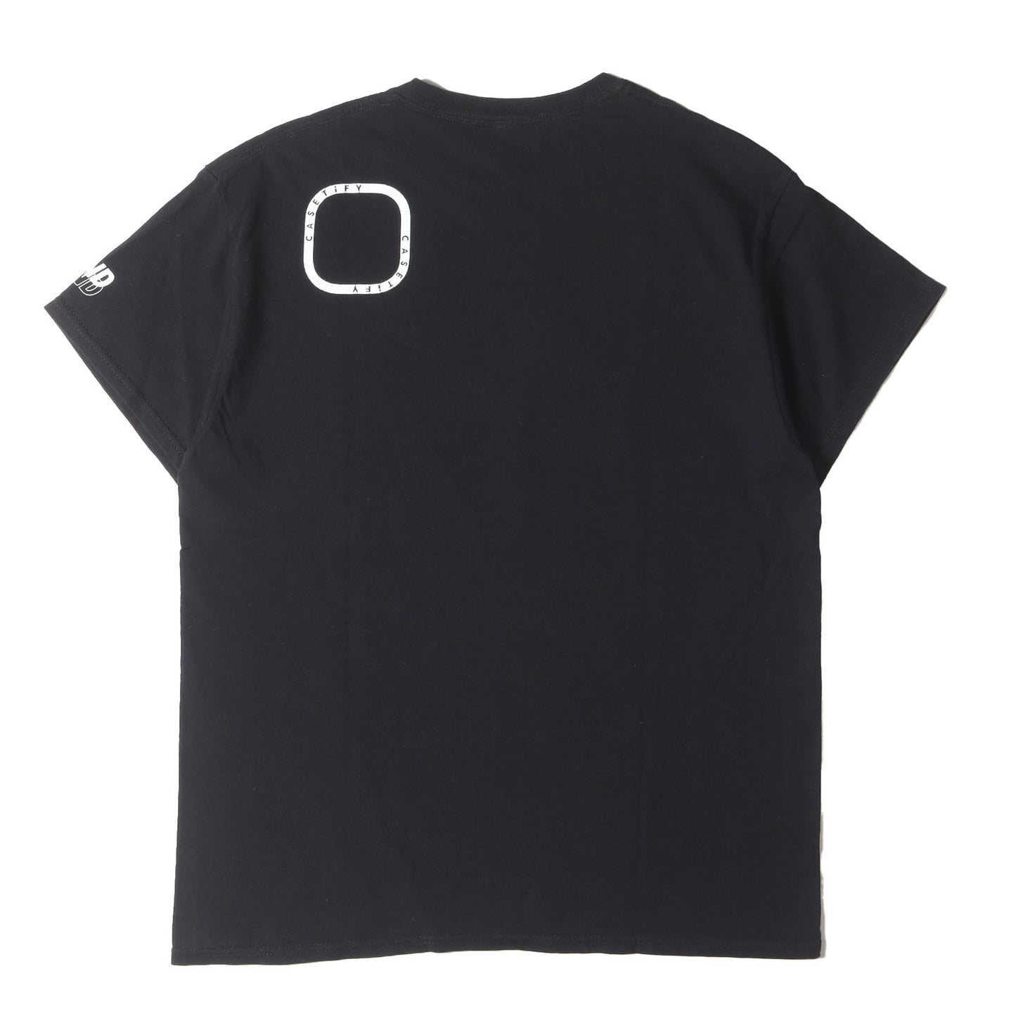 ×CASETIFY ホイルプリント ブランドロゴ Tシャツ