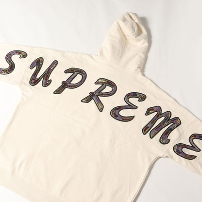 22SS ビーズロゴ スウェット パーカー(Beaded Hooded Sweatshirt)