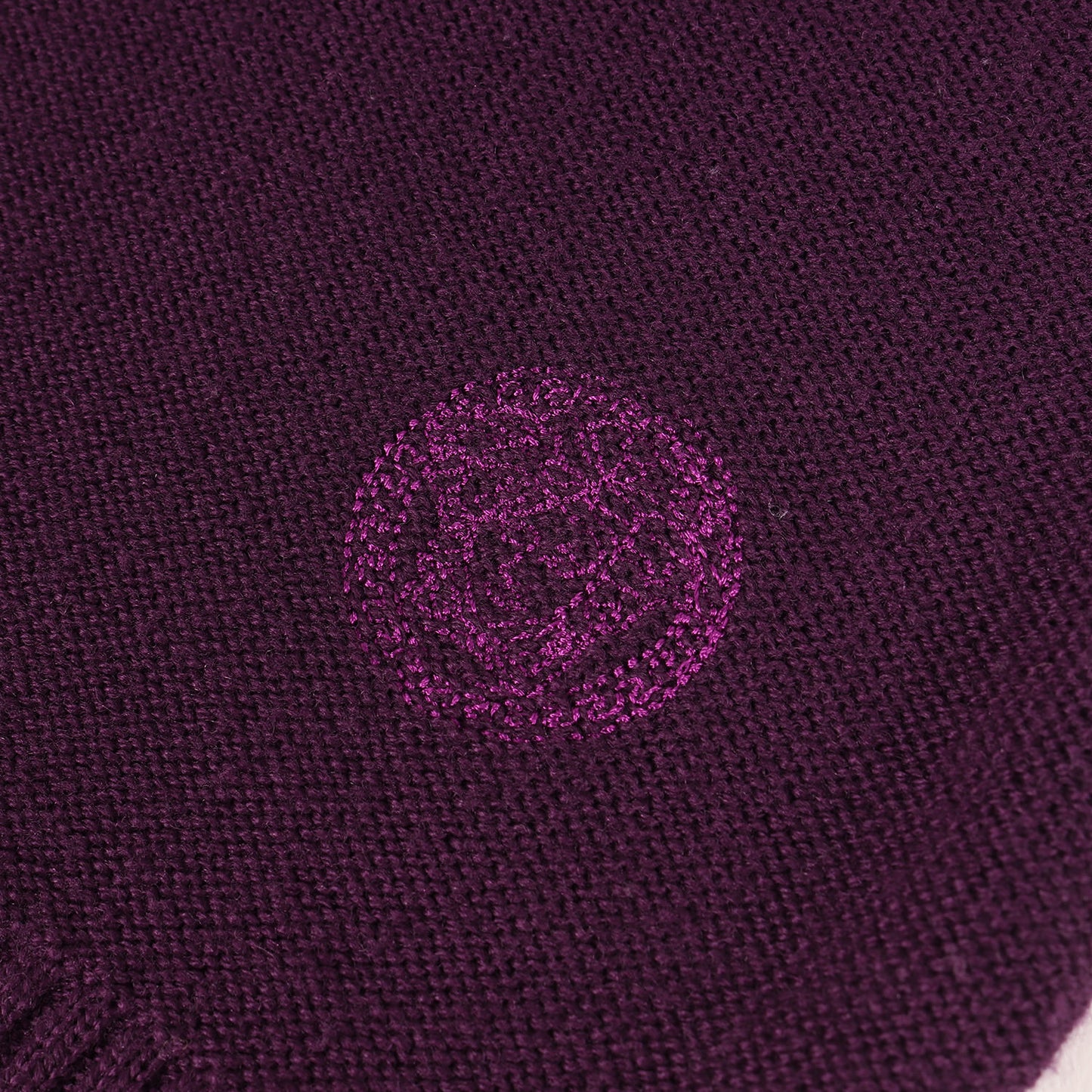 メデューサ刺繍 ローゲージ ウールニット セーター