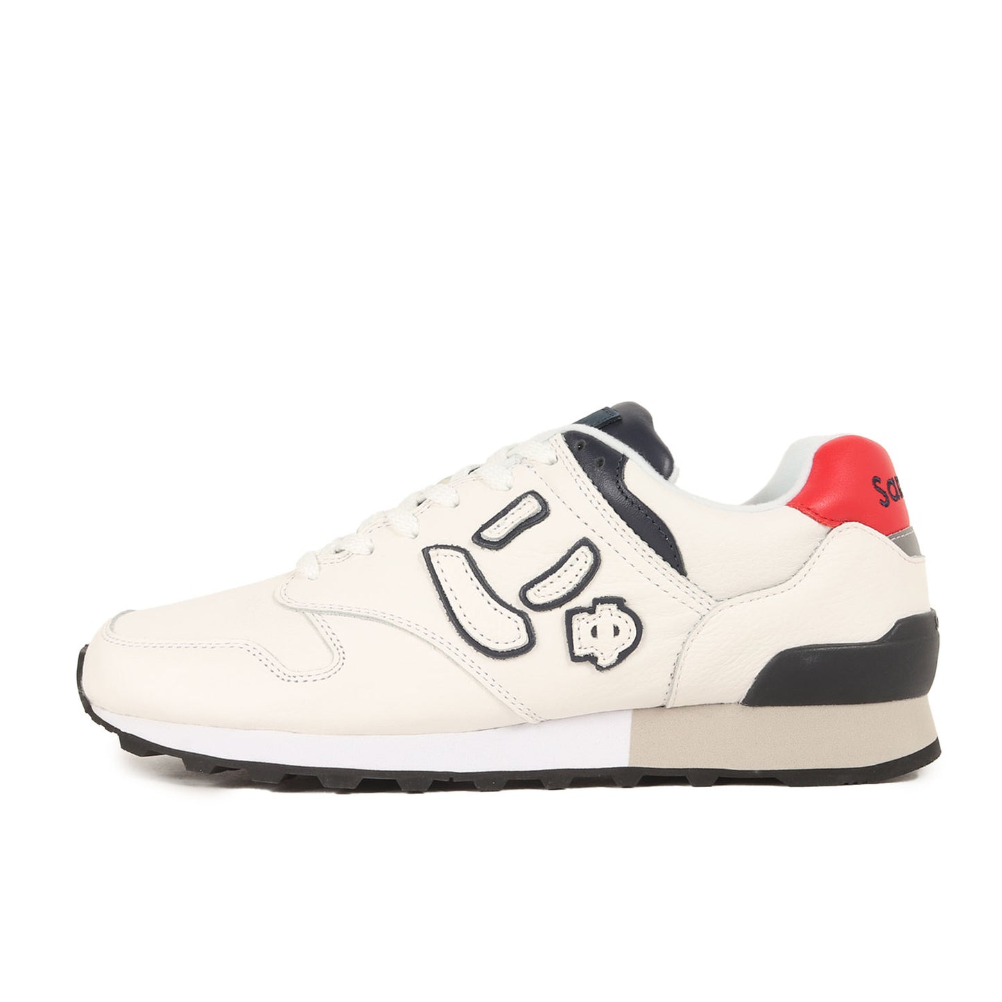 22SS 7周年記念 にゅ～ず トリコロール レザー スニーカー