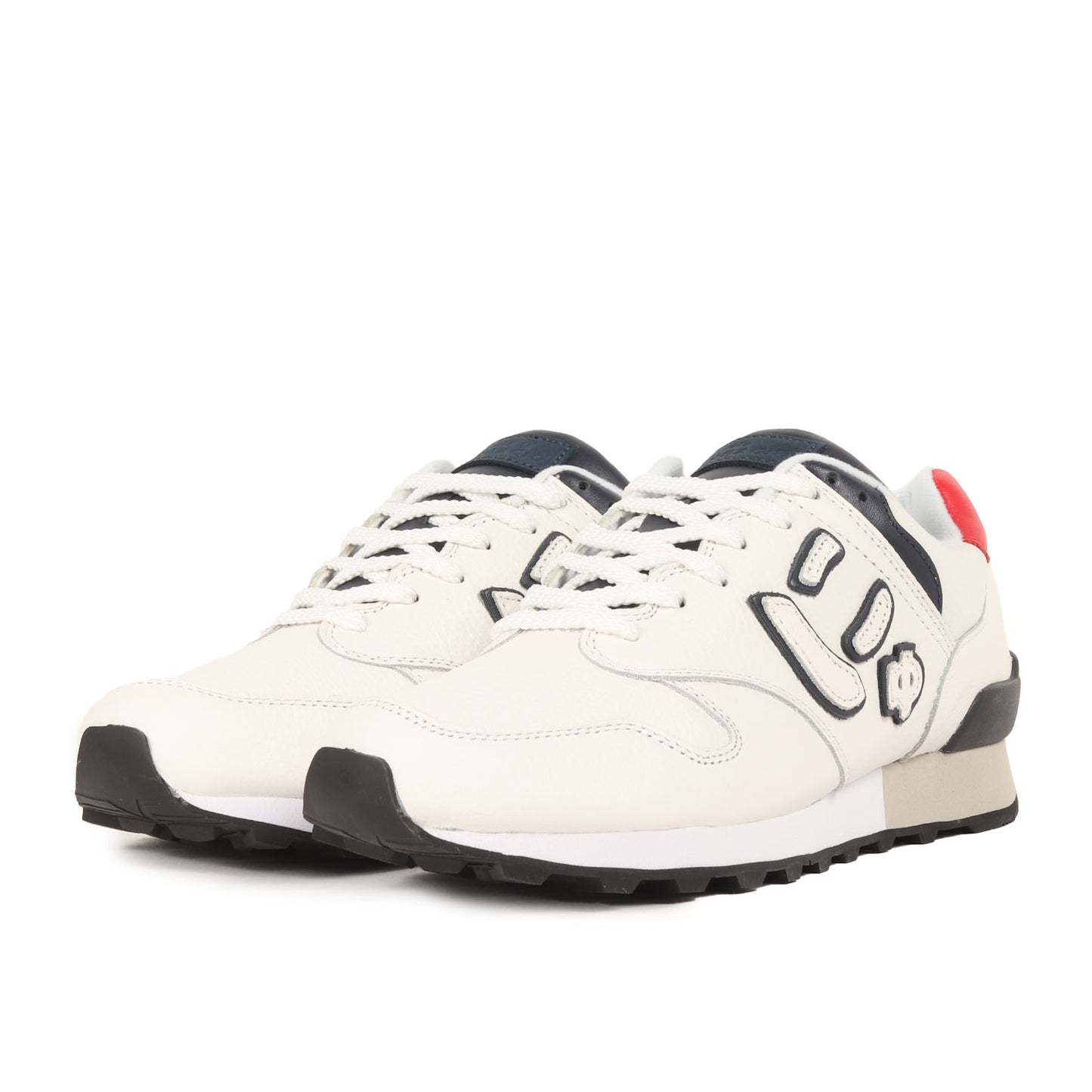 22SS 7周年記念 にゅ～ず トリコロール レザー スニーカー