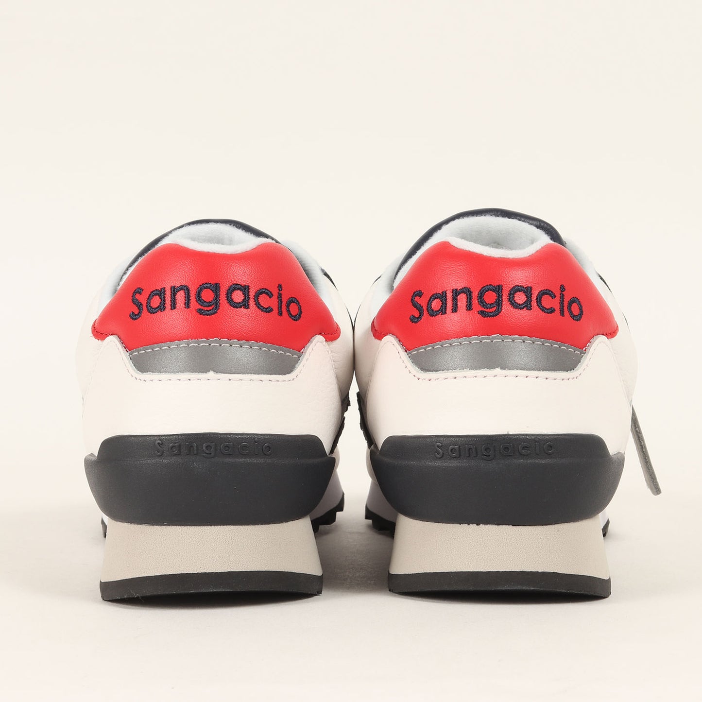 22SS 7周年記念 にゅ～ず トリコロール レザー スニーカー