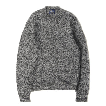 クルーネック ミックスウールニット セーター(イングランド製)