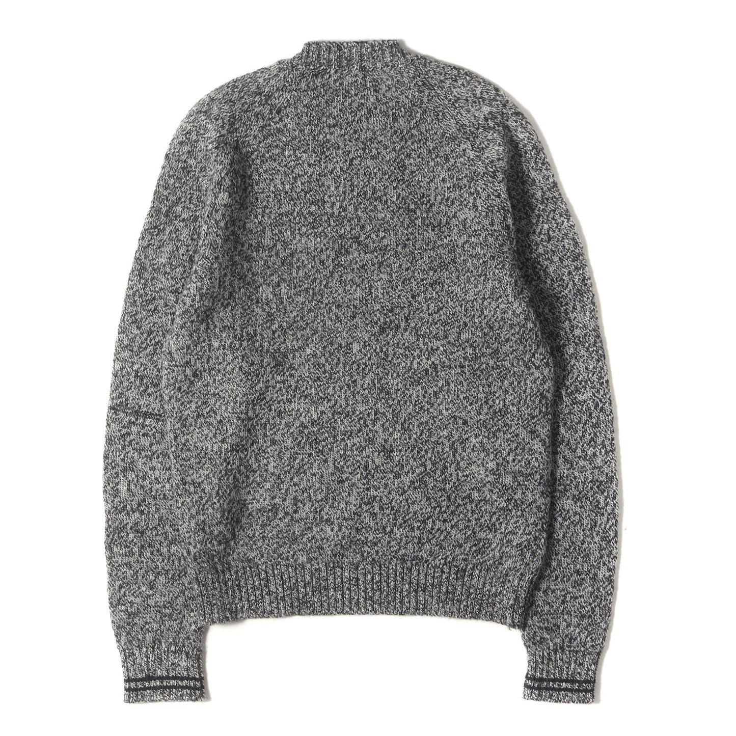 クルーネック ミックスウールニット セーター(イングランド製)