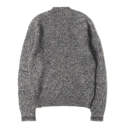 クルーネック ミックスウールニット セーター(イングランド製)