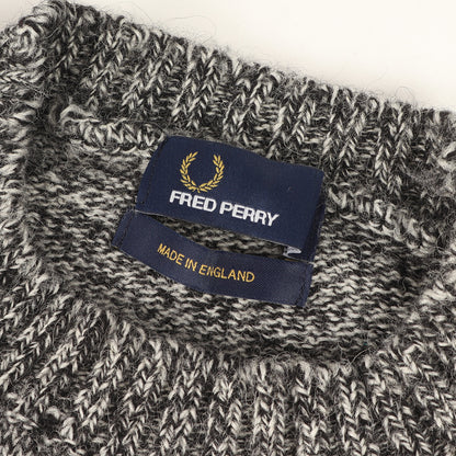 クルーネック ミックスウールニット セーター(イングランド製)