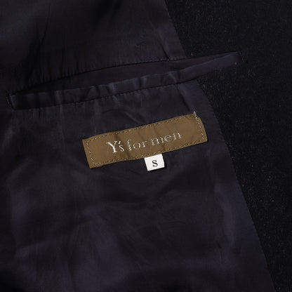 90s Y's for men メルトンウール 2つボタン テーラードジャケット