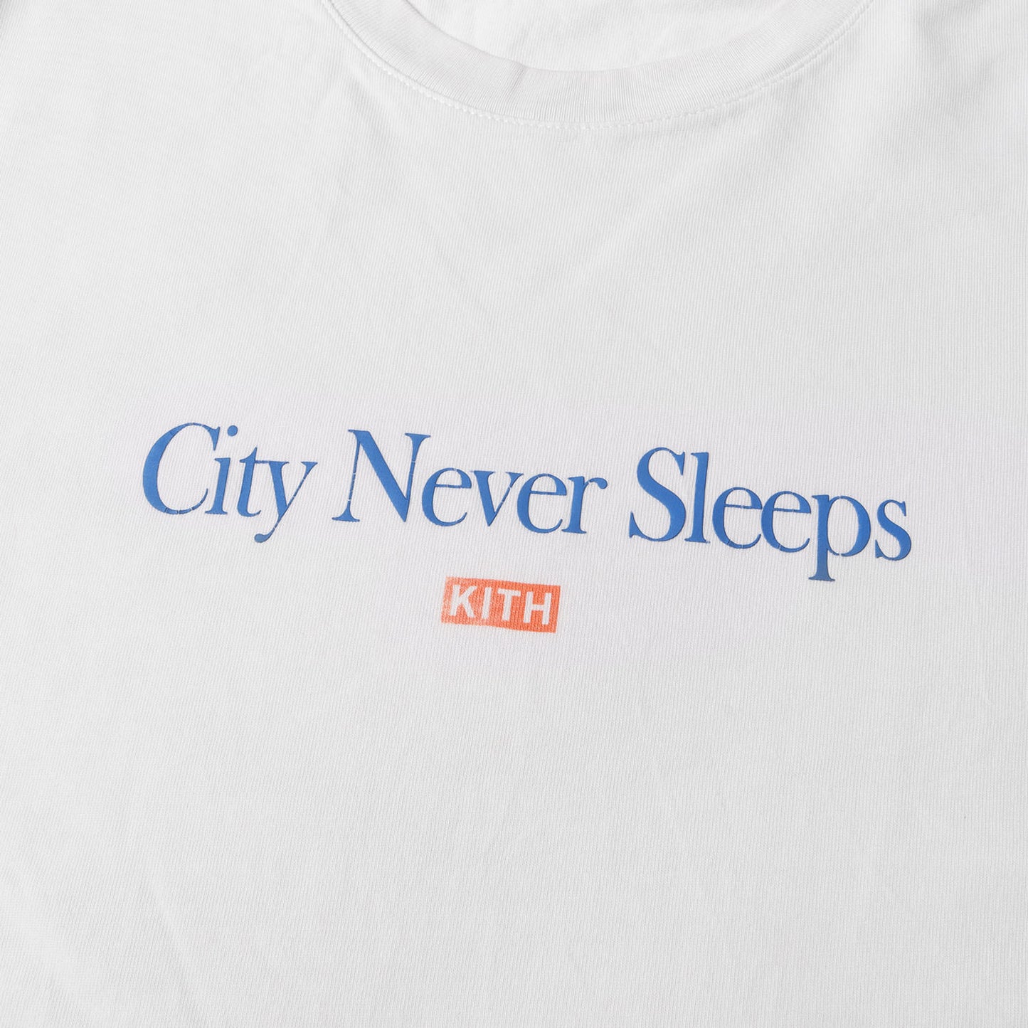 22SS City Never Sleepロゴ Tシャツ