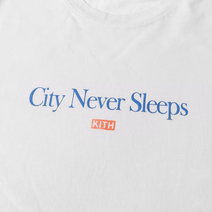 22SS City Never Sleepロゴ Tシャツ