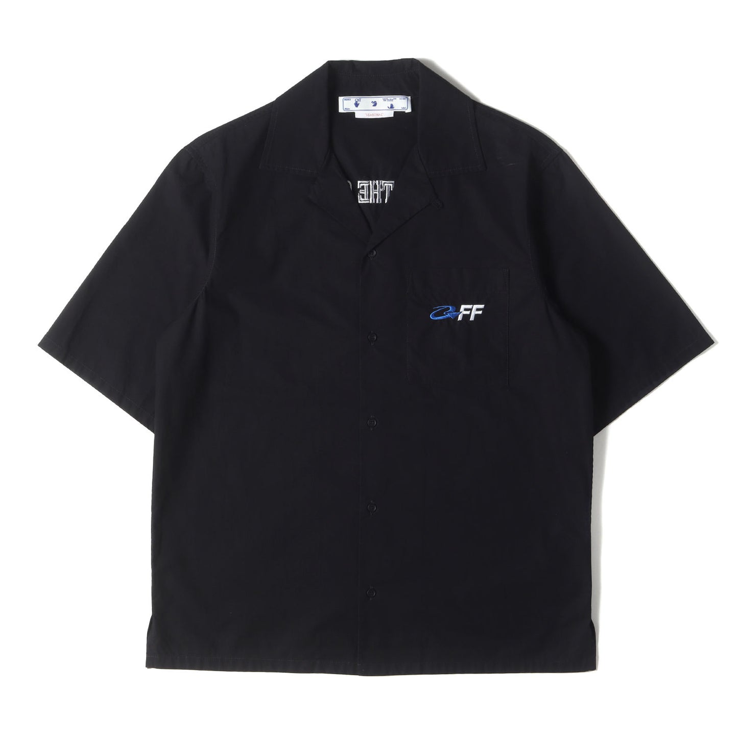 23SS グラフィック オープンカラー コットン 半袖シャツ