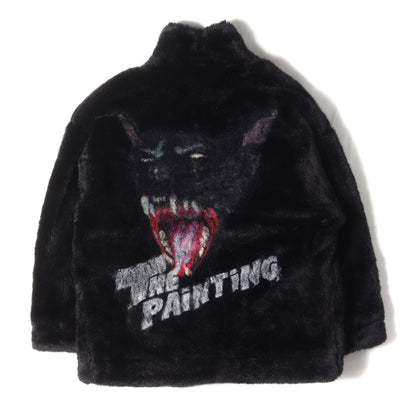 ハンドペイント フェイクファー ジャケット(HAND-PEINTED FUR JACKET)