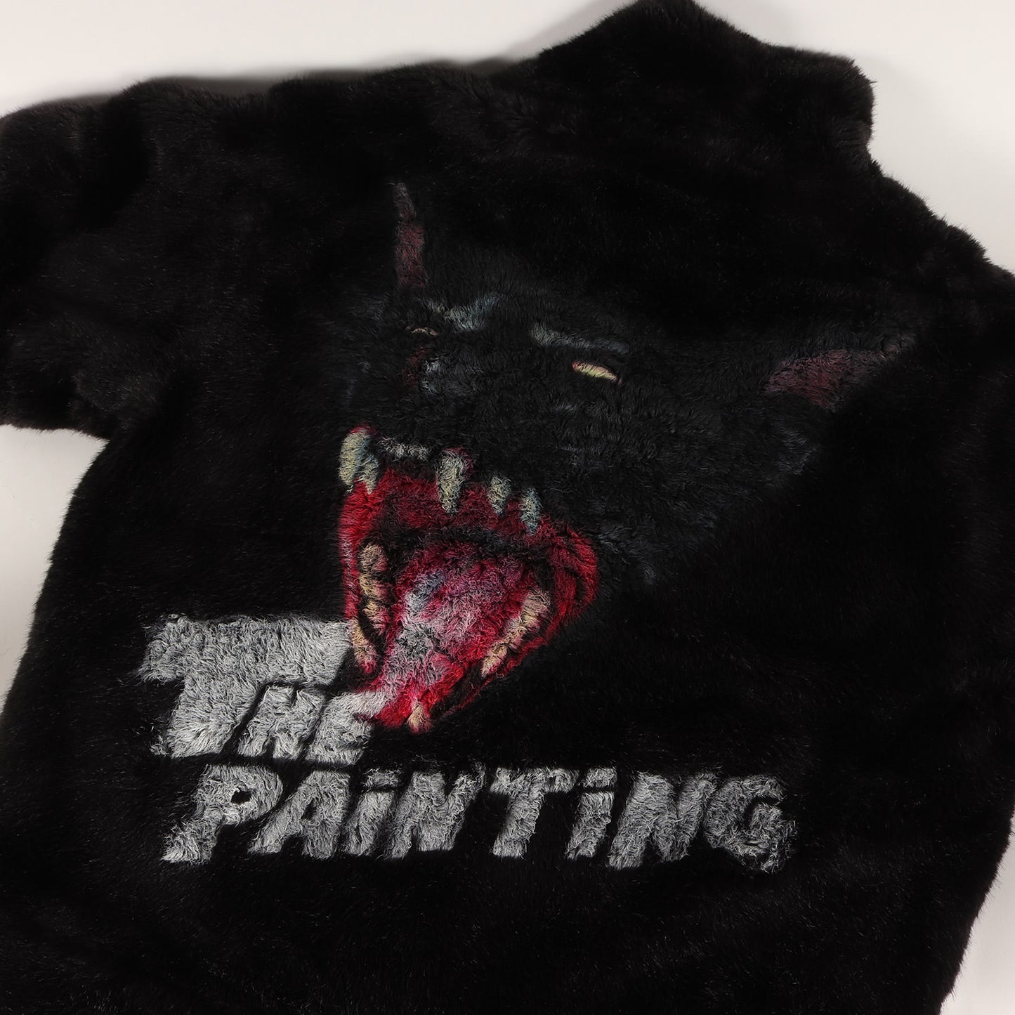 ハンドペイント フェイクファー ジャケット(HAND-PEINTED FUR JACKET)