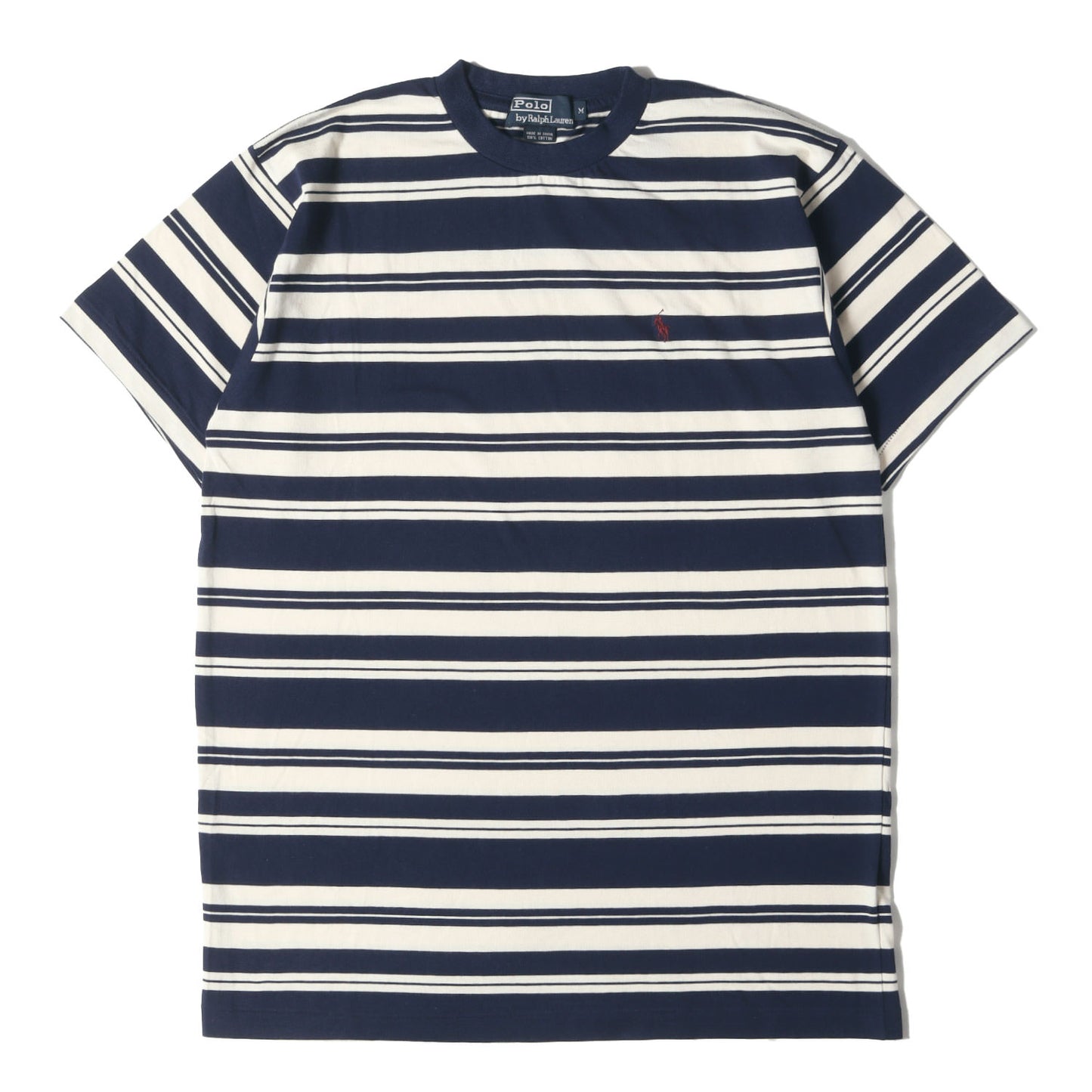 ボーダー クルーネック Tシャツ