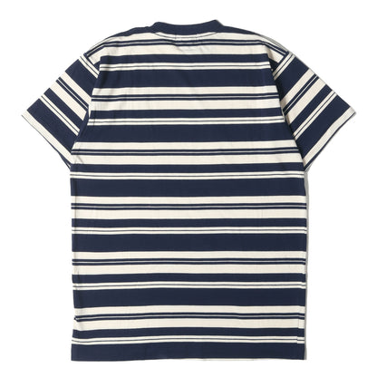 ボーダー クルーネック Tシャツ