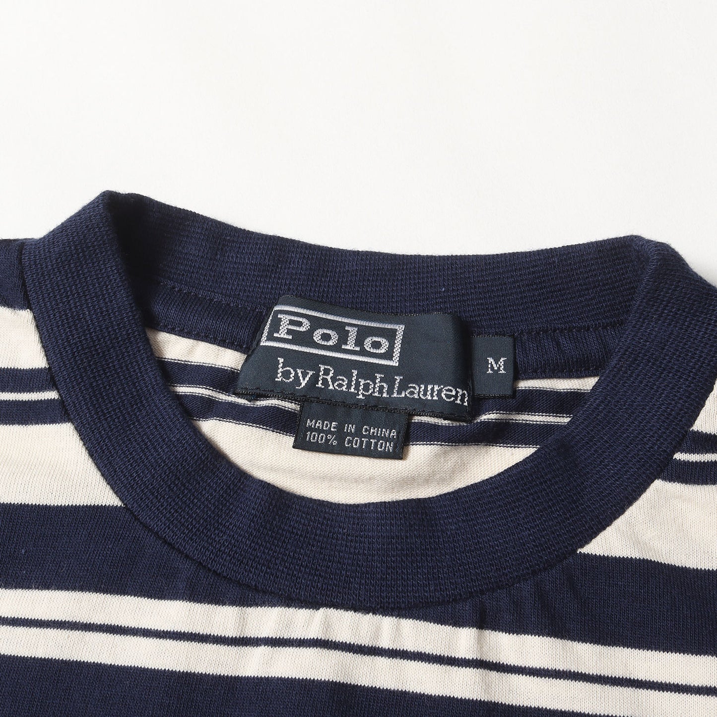 ボーダー クルーネック Tシャツ