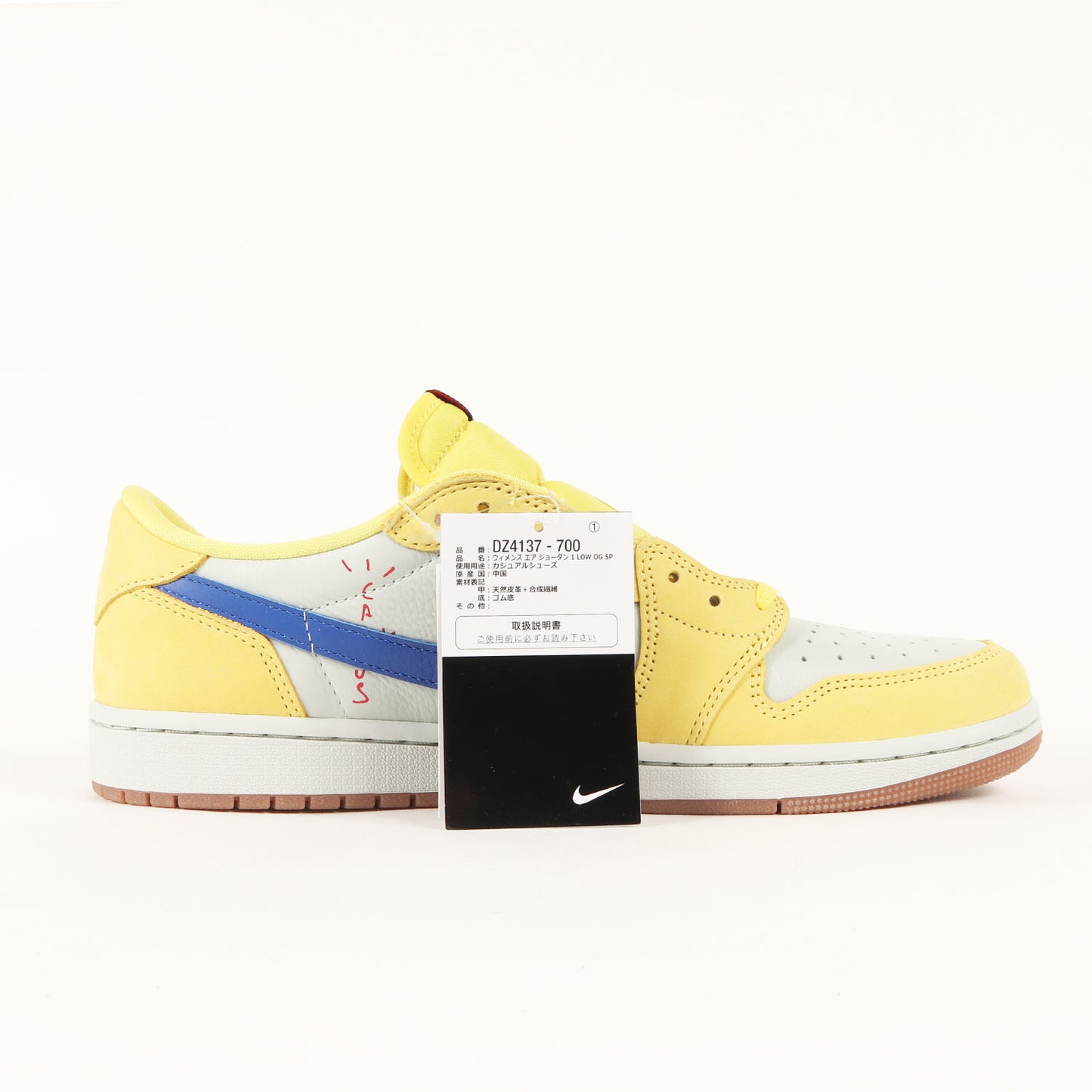 ×TRAVIS SCOTT AIR JORDAN 1 LOW OG SP CANARY (DZ4137-700)