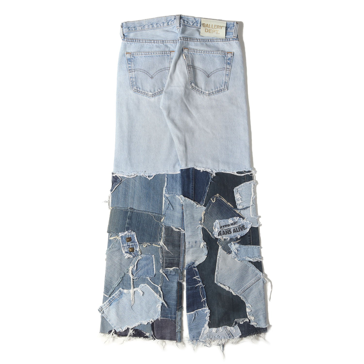 Gallery Dept フレアデニム ツートン Gallery Dept フレアデニム ツートン Gallery Dept フレアデニム